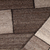 Wool area rug, 'Modern Bricks' (2.5x5) - All Wool Neutral Colors Rectangular Area Rug (2.5x5)