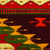 Wool table mat, 'Teotitlan Pride' - All Wool Hand Loomed Table Mat from Oaxaca