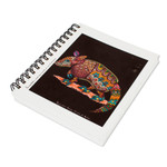 Art print journal, 'Armadillo' - Alebrije Style Journal with Armadillo Illustration