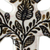 Ceramic wall cross, 'Living Cross' - Hand Crafted Talavera Style Ceramic Wall Cross