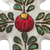 Ceramic wall cross, 'Flowering Cross' - Colorful Hand Made Talavera Style Ceramic Wall Cross
