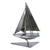 Recycled auto parts sculpture, 'Rustic Yacht' - Rustic Yacht Sculpture from Recycled Metal
