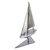 Recycled auto parts sculpture, 'Rustic Yacht' - Rustic Yacht Sculpture from Recycled Metal (image 2b) thumbail