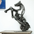 Upcycled auto parts sculpture, 'Rustic Horsepower' (20 inch) - 20 Inch Rustic Motorbike Horse Upcycled Auto Parts Sculpture thumbail