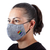 Cotton face mask, 'Chambray Rainbow' - Blue Cotton Chambray 3-Layer Ear Loop Face Mask thumbail