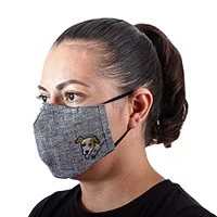 Cotton face mask, Grey Chambray Pup