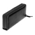 Long leather wallet, 'Bajio Black' - Elegant Black Long Zipper Wallet