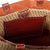 Leather and crochet shoulder bag, 'Gold Coast' - Russet Leather and Crocheted Cord Shoulder Bag (image 2e) thumbail