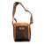 Leather shoulder bag, 'Open Road in Brown' - Unisex Brown Leather Shoulder Bag (image 2a) thumbail