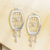 Sterling silver dangle earrings, 'Eden's Gate' - Ornate Sterling Silver Dangle Earrings (image 2b) thumbail