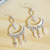 Sterling silver chandelier earrings, 'Infinite Joy' - Chandelier Earrings Crafted from Sterling Silver