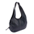 Leather hobo handbag, 'Urban Navy' - Navy Blue Leather Hobo Bag