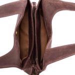 Leather hobo handbag, 'Urban Coffee' - Coffee Brown Leather Hobo Bag from Mexico