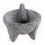 Basalt molcajete, 'Grand Tradition' (9 inch) - Traditional Basalt Molcajete from Mexico (9 inch) (image 2a) thumbail