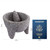 Basalt molcajete, 'Grand Tradition' (7 inch) - Hand Crafted Genuine Basalt Mexican Molcajete