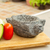 Basalt molcajete, 'Turtle Tradition II' - Turtle Shaped Traditional Mexican Mortar and Pestle Set thumbail