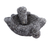 Basalt molcajete, 'Turtle Tradition II' - Turtle Shaped Traditional Mexican Mortar and Pestle Set (image 2a) thumbail