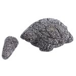 Basalt molcajete, 'Turtle Tradition II' - Turtle Shaped Traditional Mexican Mortar and Pestle Set