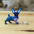Wood alebrije sculpture, 'Blue Chihuahua' - Hand Painted Blue Chihuahua Alebrije (image 2j) thumbail