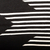 Wollteppich, (2,5x5) - Schwarzer und cremefarbener moderner Wollteppich (2,5x5)