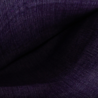 Cotton tortilla holder, 'Purple Mesa' - Hand Loomed Cotton Tortilla Holder in Purple