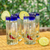 Blown glass tequila glasses, 'Chili' (set of 6) - Chili Pepper Motif Tequila Glasses (Set of 6) thumbail