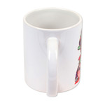 Ceramic mug, 'Maria Doll Sisters' - Ceramic Mug with Painting Print of Maria Dolls