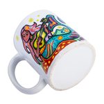 Ceramic mug, 'Mermaid' - Mermaid Motif Ceramic Art Mug