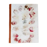Amate paper journal, 'Flowers and Memories' - Floral Accent Amate Paper Journal from Mexico