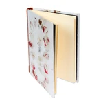 Amate paper journal, 'Flowers and Memories' - Floral Accent Amate Paper Journal from Mexico