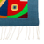 Wool area rug, 'Tessellated Fish in Teal' (2.5x5) - Hand-Loomed Fish Motif Area Rug (2.5x5) (image 2b) thumbail
