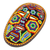 Beadwork mask, 'Huichol Protection' - Colorful Handcrafted Huichol Beadwork Mask (image 2b) thumbail
