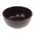 Ceramic bowls, 'Tradition in Black' (pair) - 2 Black Talavera Style Ceramic Bowls Hand-painted in Mexico (image 2a) thumbail