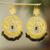 Gold plated filigree chandelier earrings, 'Valley Mystery' - Filigree Chandelier Earrings in 10k Gold Plate thumbail