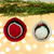 Gehäkelte ornamente, (paar) - handgehäkelter sombrero-weihnachtsschmuck (paar)