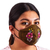 Gestickte Gesichtsmasken aus Baumwolle, (Paar) - Handgefertigte Gesichtsmasken aus Baumwolle mit Blumenmuster (Paar)