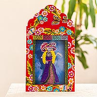 Featured review for Metal wall art, Resplendent Catrina
