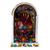 Metal and wood niche, 'Precious Heart' - Hand Painted Wood and Tin Sacred Heart Niche (image 2a) thumbail