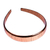 Kupfer-Stirnband, 'Gleaming Ribbons' - Handgefertigtes mexikanisches Kupfer-Stirnband Diadem