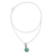 Turquoise pendant necklace, 'Taxco Treasure' - Natural Turquoise Pendant Necklace thumbail