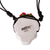 Handbemalte Halskette mit Anhänger - Handbemalte Catrina-Totenkopf-Halskette