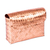 Copper clutch handbag, 'Woven Ribbons' - Petite Handwoven Mexican Copper Clutch Handbag (image 2a) thumbail