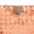Copper clutch handbag, 'Woven Ribbons' - Petite Handwoven Mexican Copper Clutch Handbag (image 2e) thumbail