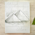 „Monuments of the World: Egypt“ – Originales Acryl- und Bleistiftkunstwerk von Pyramiden