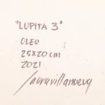 'Saint Mary' - Signed Oil and Acrylic Virgin Mary Painting