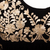 Vestido de algodón - Vestido estilo oaxaca de algodon beige y negro bordado a mano
