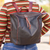 Leather backpack, 'Onward Journey' - Multi-Pocket Black Leather Backpack