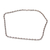 Collar de cadena de plata esterlina - Collar clásico de cadena trenzada de plata esterlina Taxco
