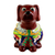 Jardinera de cerámica - Macetero de cerámica estilo talavera con temática de perro de México