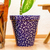 Ceramic flower pot, 'Puebla Petals' (13 inch) - 13-Inch Blue & Ivory Talavera Style Ceramic Flower Pot thumbail